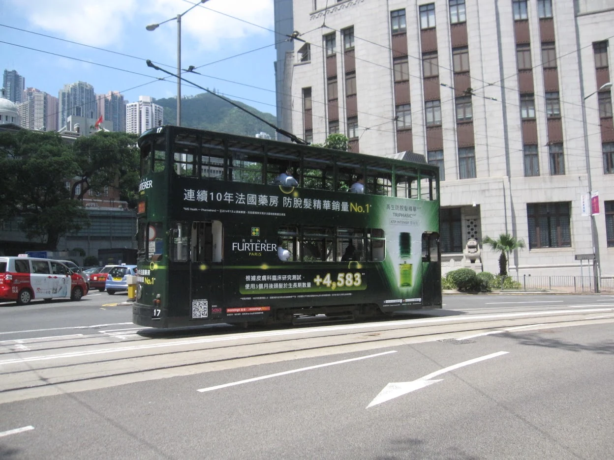 René Furterer 電車車身廣告